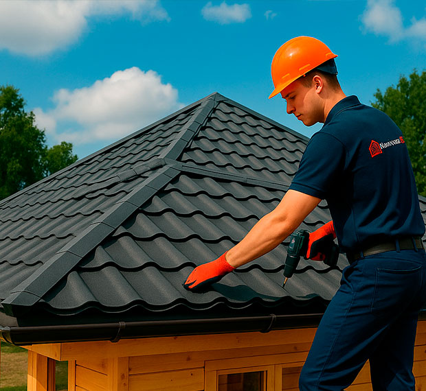 Вальмовая крыша под ключ в Десногорске